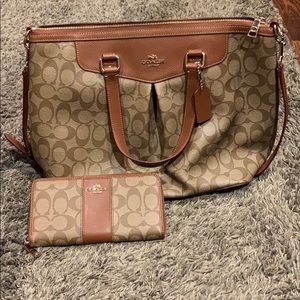 Coach Purse and Wallet
